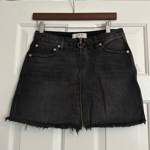 We the Free Black Mini Skirt Size 26